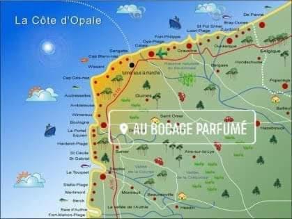 Au Bocage Parfume Gite La Cigaline Wirwignes ห้อง รูปภาพ